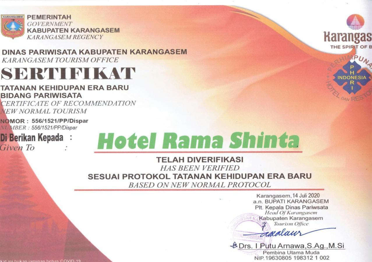 Rama Shinta Hotel Candidasa Zewnętrze zdjęcie